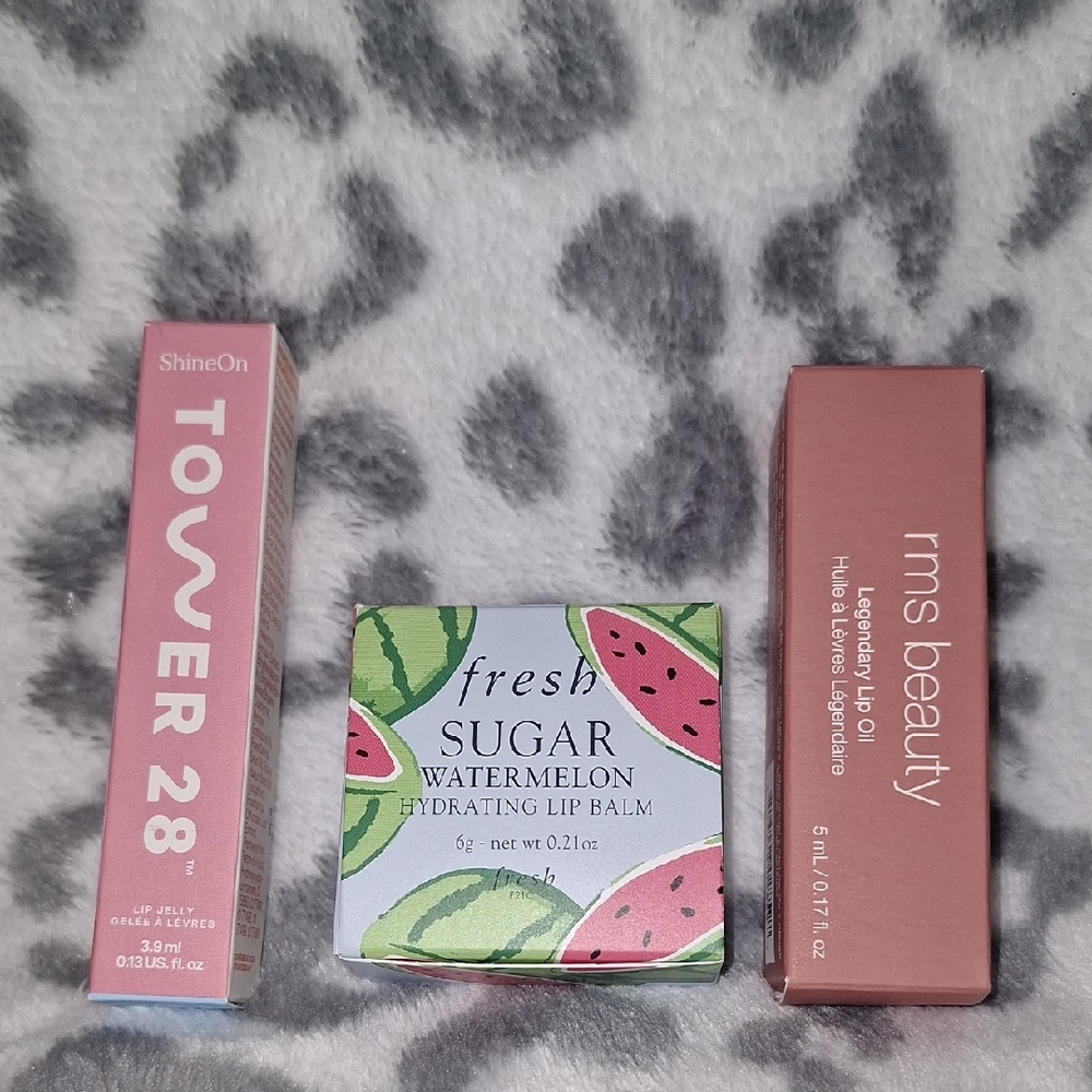 New Tower 28, Fresh & RMS Lip Trio